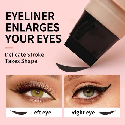 Rotating Eyeliner Stamp Pen - Black