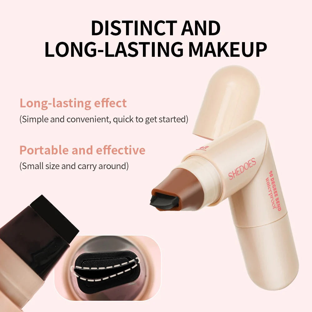 Rotating Eyeliner Stamp Pen - Black
